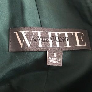 COPY - Vera wang forest green dress